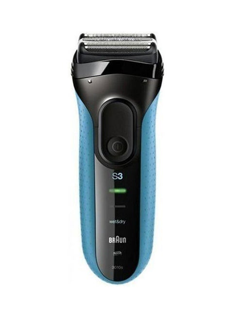 3010 S Shaver With Wet And Dry Functionality- Series 3 black-blue
