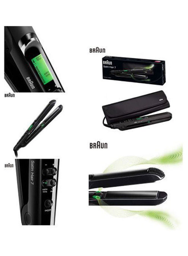 BRAUN - St 730 Satin Hair 7 Iontec Straightener With Pouch Black - Image 1