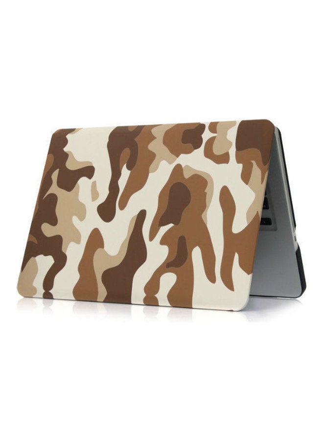 O Ozone Hard Case For Macbook Pro 13 Inch Camo Brown - Image 2