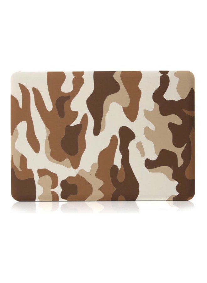 O Ozone Hard Case For Macbook Pro 13 Inch Camo Brown - Image 3