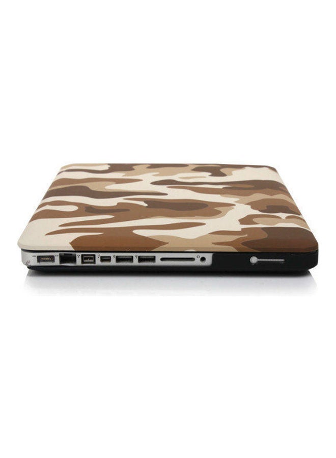 O Ozone Hard Case For Macbook Pro 13 Inch Camo Brown - Image 5