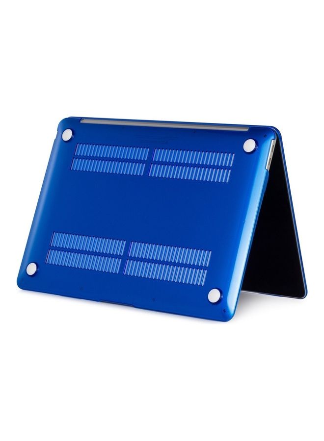 أو أوزون غطاء حماية صلب شفاف لجهاز ماك بوك إير M1 قياس 13 بوصة/ماك بوك إير ريتينا أزرق غامق - Image 4