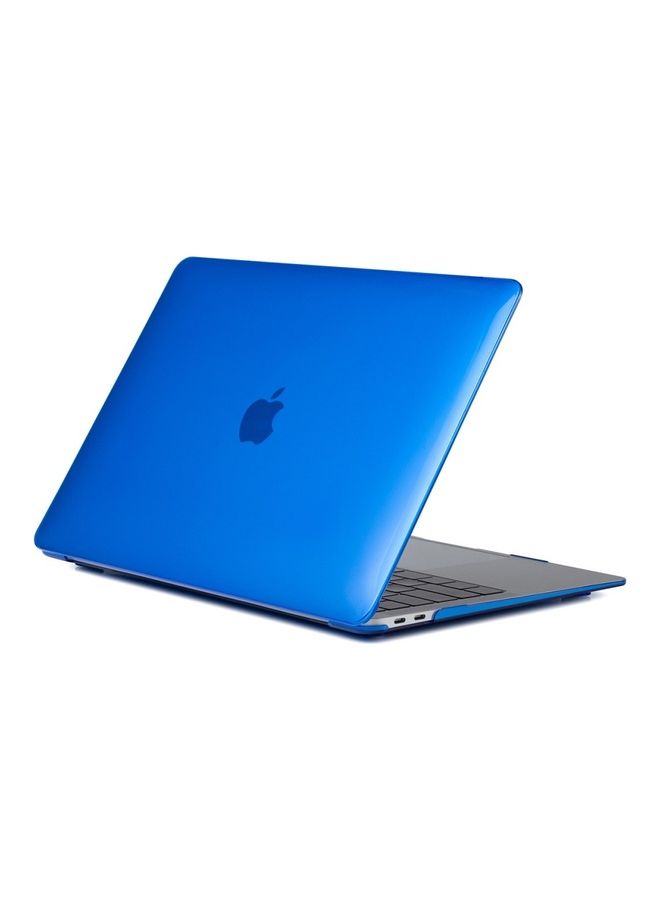 أو أوزون غطاء حماية صلب شفاف لجهاز ماك بوك إير M1 قياس 13 بوصة/ماك بوك إير ريتينا أزرق غامق - Image 1