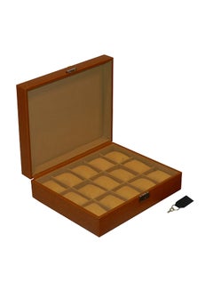 unisex Premium PU Leather Watch Display Box Organizer