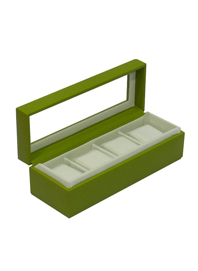 ليفراي صندوق منظم لعرض الساعات مصنوع من جلد البولي يوريثان الفاخر unisex