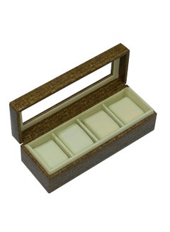 unisex Premium PU Leather Watch Display Box Organizer