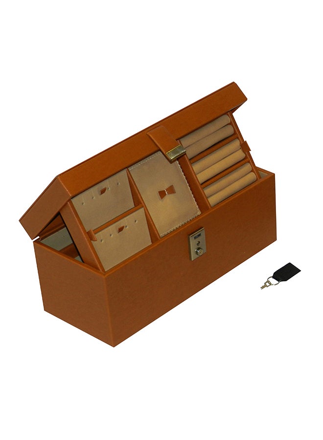LAVERI LEATHER - Jewellery Storage Display Box - Image 1
