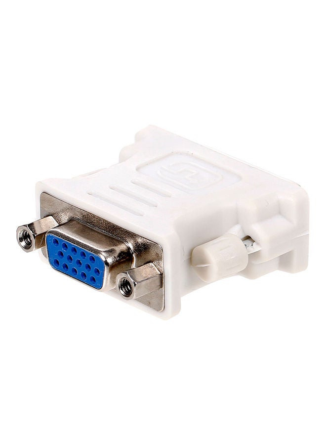 DVI To VGA Adapter White  - Image 2