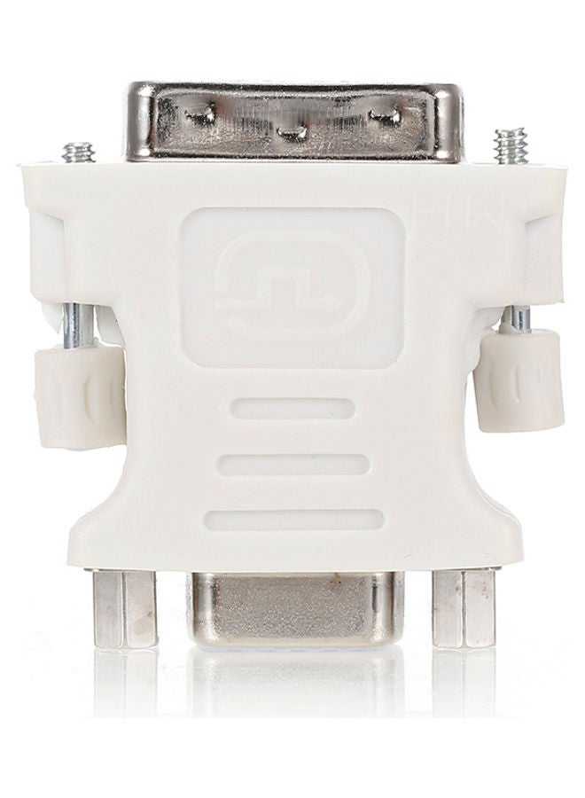 DVI To VGA Adapter White  - Image 3