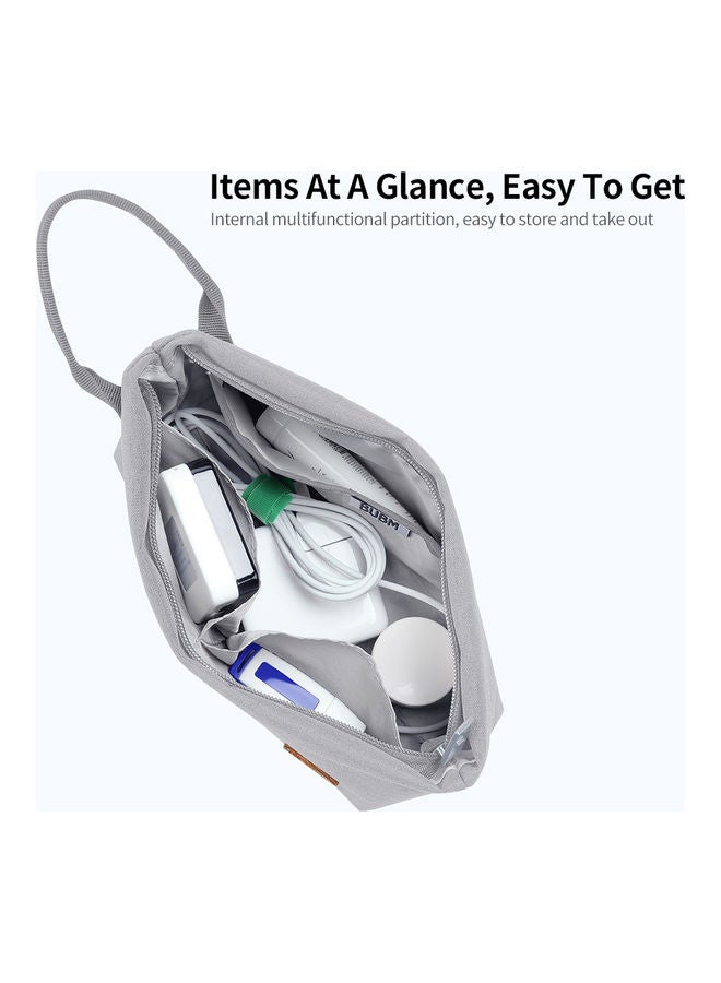BUBM Multifunctional Storage Bag Light Grey  - Image 3