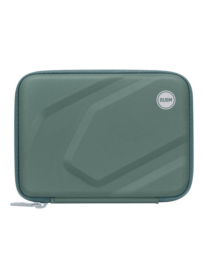 BUBM Frosted Hard Disk Bag Green  - Image 1