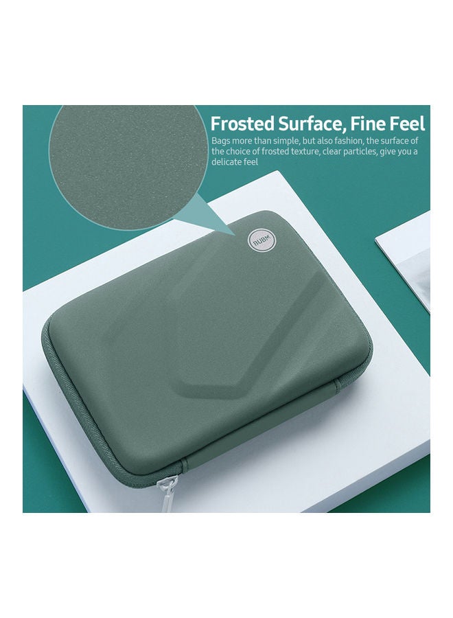 BUBM Frosted Hard Disk Bag Green  - Image 4