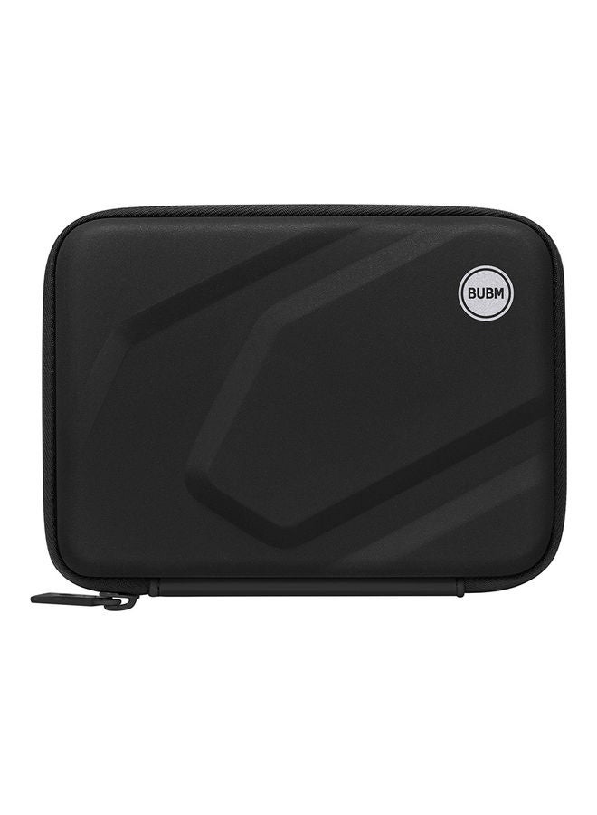 BUBM Frosted Hard Disk Bag Black 