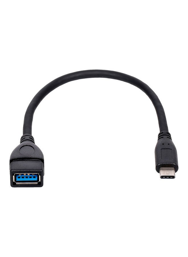 Type-C To USB 3.0 Adapter Cable Black - Image 2