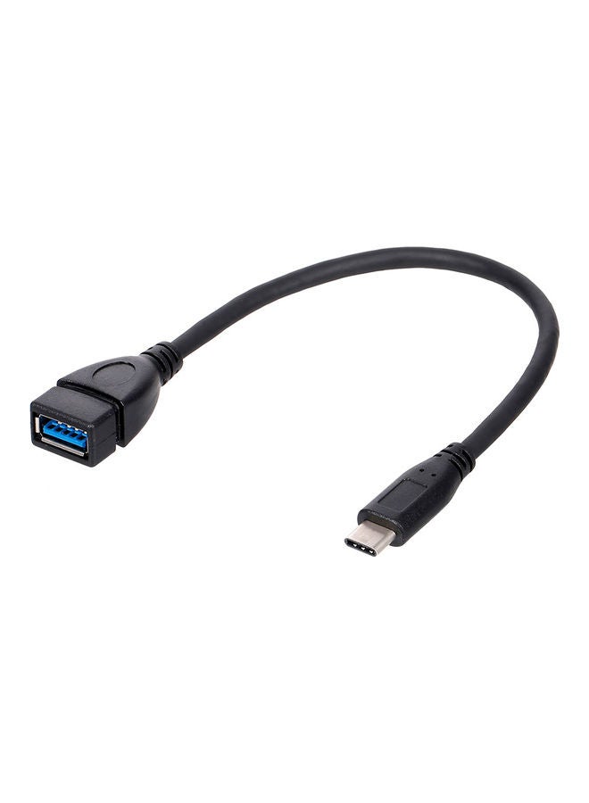 Type-C To USB 3.0 Adapter Cable Black - Image 5