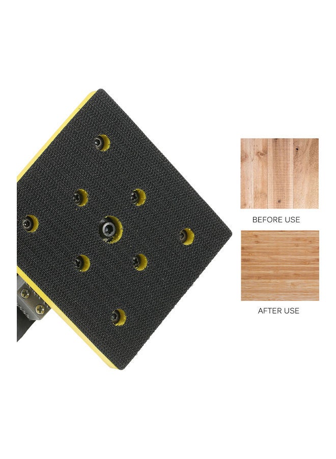 Wood Grinder With Built-In Regulator Yellow/Black/Silver  - Image 3