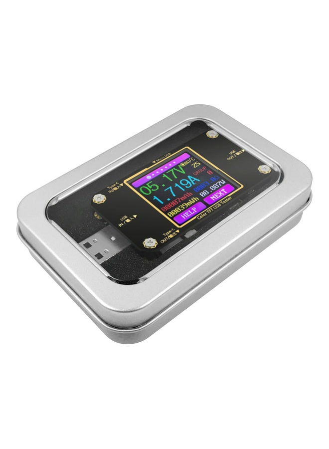 KKmoon Type C USB Voltage Tester White  - Image 1