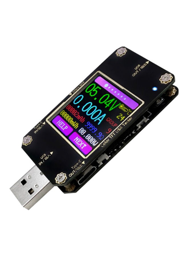 KKmoon Type C USB Voltage Tester White - Image 3
