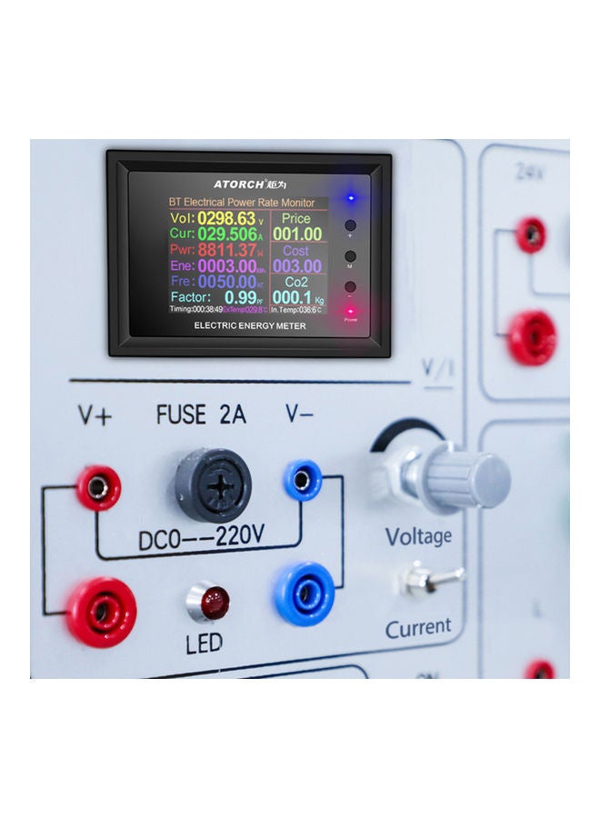 KKmoon Electric Energy Tester Black - Image 2