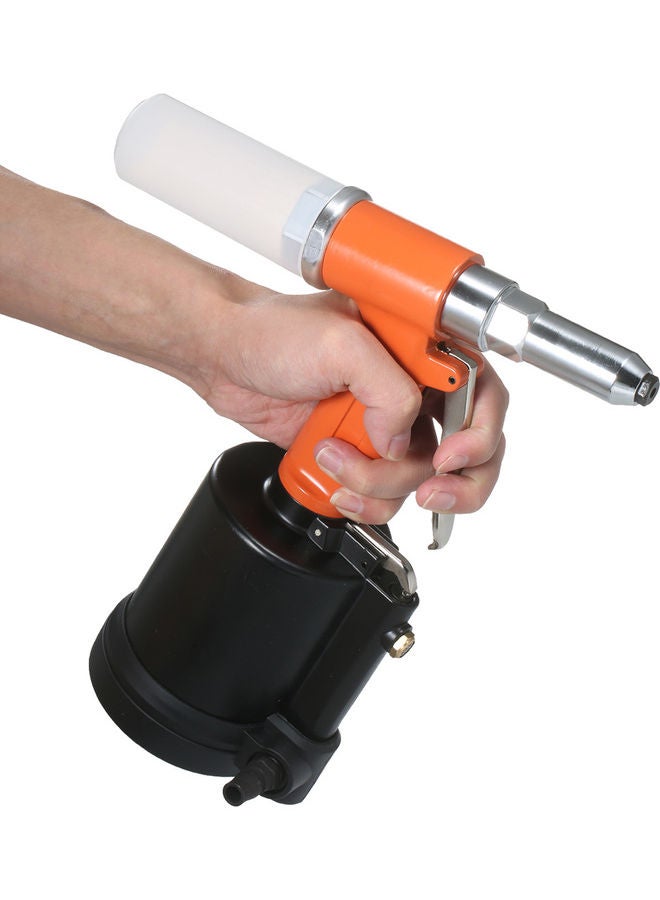 KKmoon Pneumatic Rivet Gun Orange/Black/Silver - Image 4