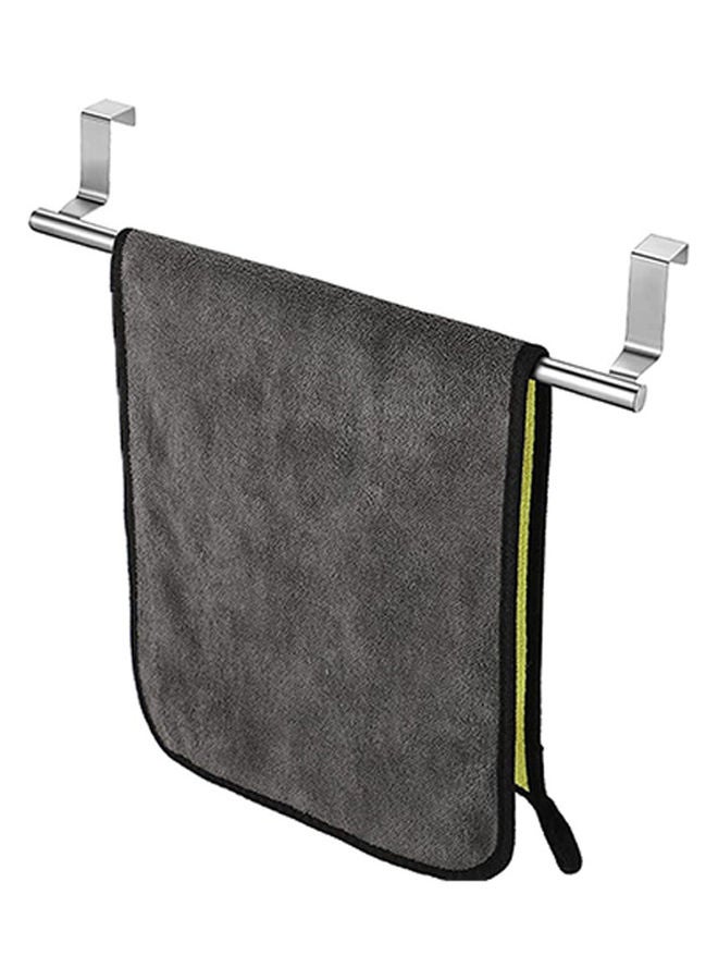 Stainless Steel Towel Rack Silver 9x2.4inch - Image 1
