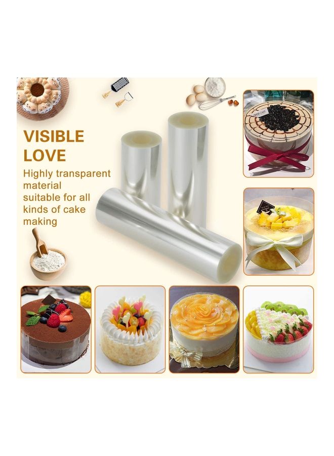 ZENHOME Cake Collar Clear - Image 2