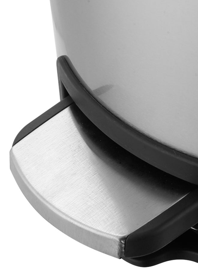 Amal Bathroom Pedal Trash Bin Silver 26 x 38.8cm - Image 4
