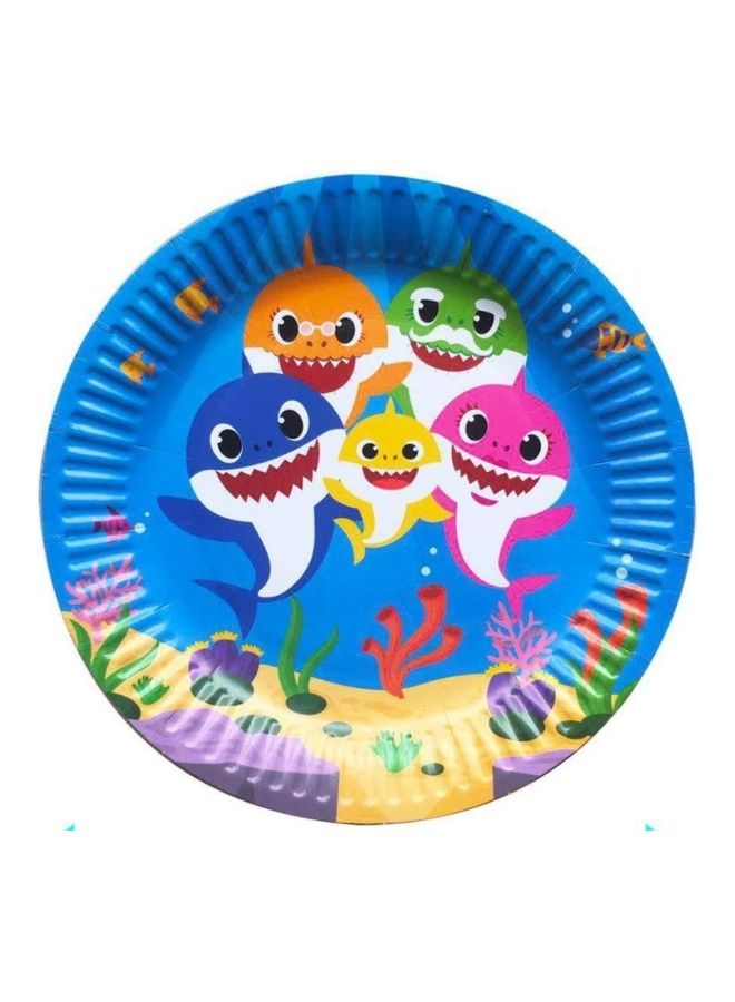 Tamona 10-Piece Baby Shark Plate 9inch