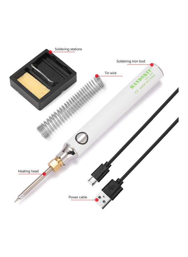 HANDSKIT - USB Charging Soldering Iron Set Multicolour - Image 1