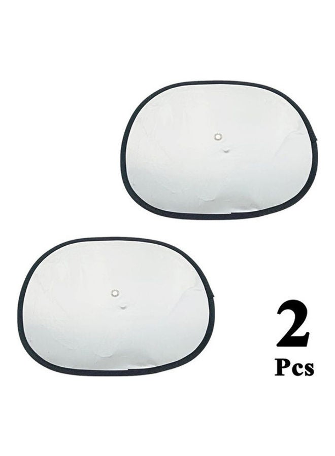 مجموعة أغطية حجب ضوء الشمس عن السيارات مكونة من قطعتين - Image 2