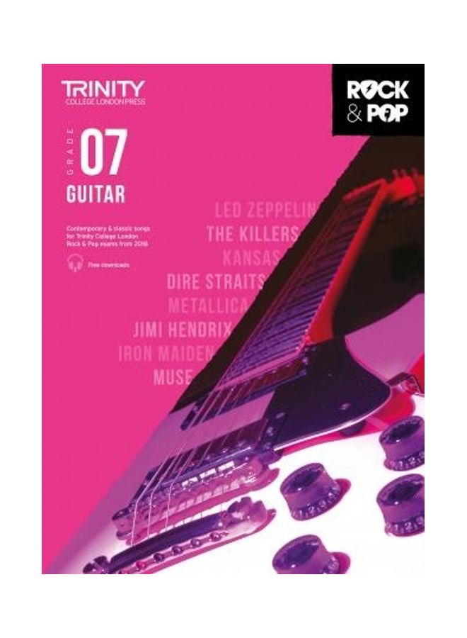 Trinity College London Rock & Pop 2018 Guitar Grade 7 Paperback English by Trinity College Lond - 43014 