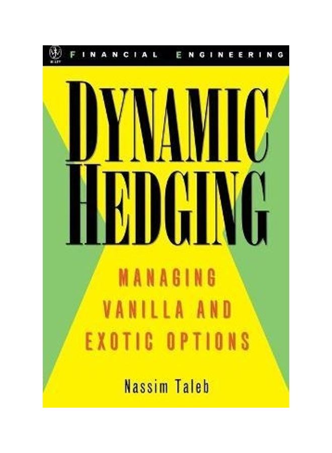 Dynamic Hedging Paperback English by Nassim Nicholas Taleb 