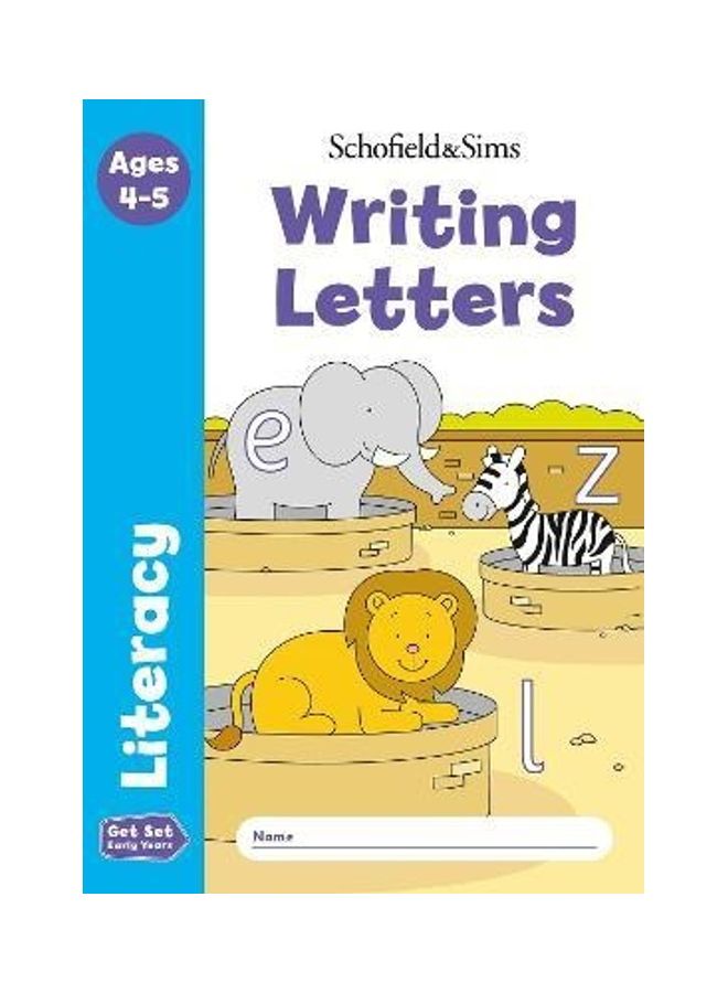 Get Set Literacy: Writing Letters, Early Years Foundation Stage, Ages 4-5 Paperback English by Schofield & Sims - 43194