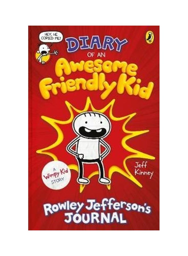 Diary Of An Awesome Friendly Kid: Rowley Jefferson's Journal Paperback English by Jeff Kinney - 44035 