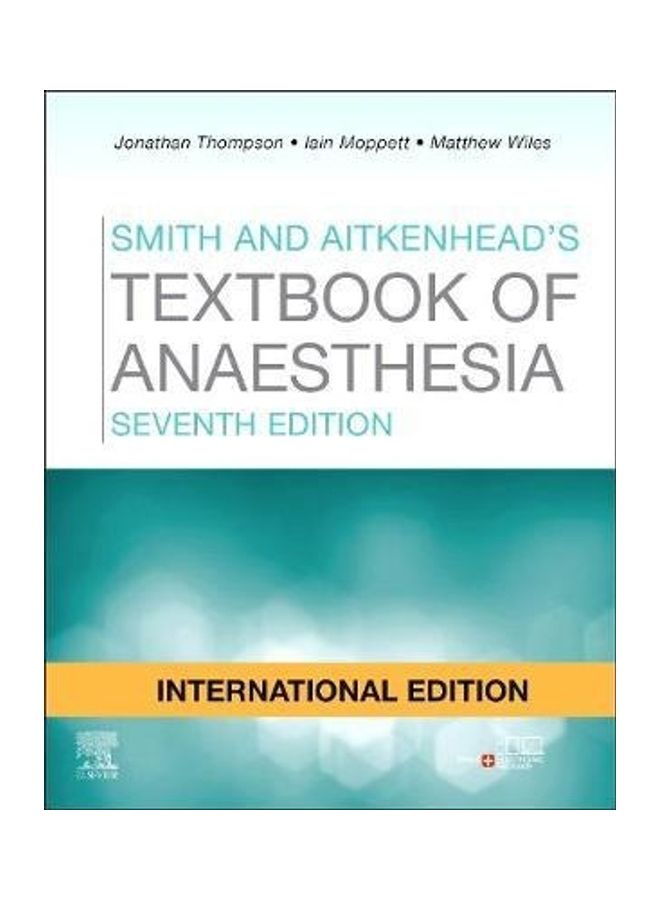 Smith And Aitkenhead's Textbook Of Anaesthesia Paperback English by Jonathan Thompson - 43610 