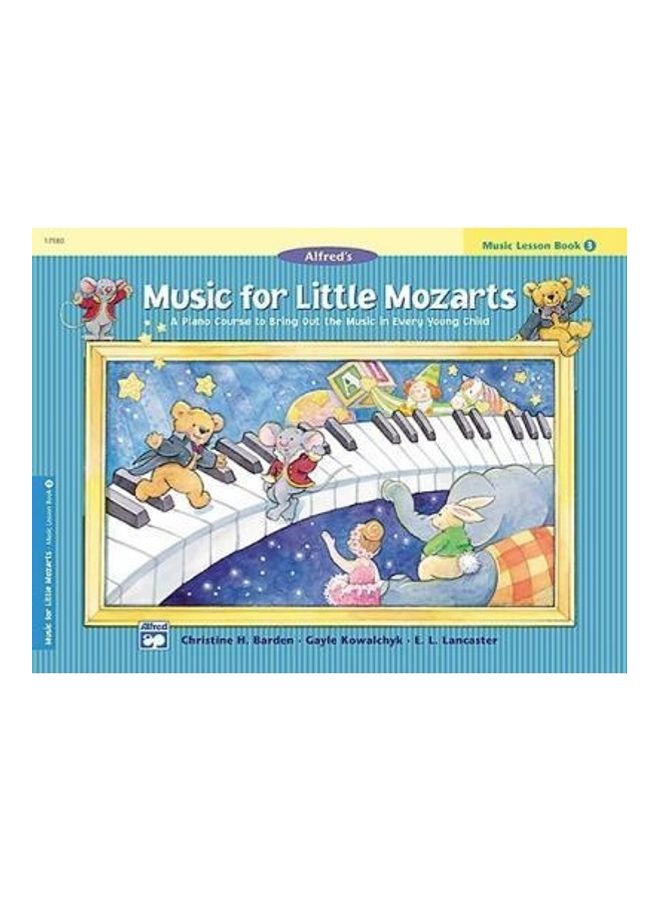 Music For Little Mozarts: Music Lesson Book 3 Paperback English by Christine H Barden