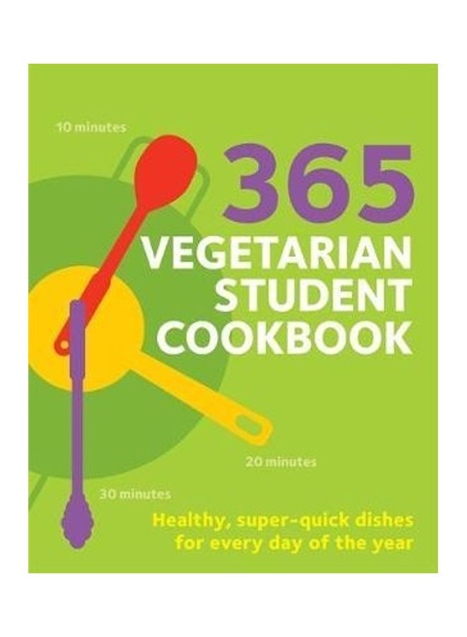 365 Vegetarian Student Cookbook Paperback English by Sunil Vijayakar - 44021