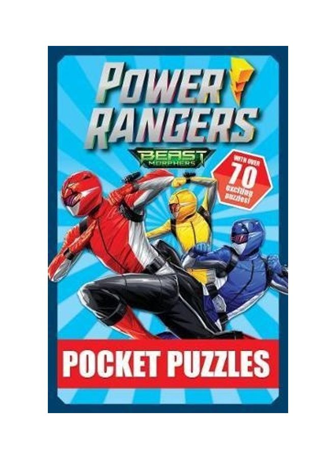 Power Rangers Beast Morphers Pocket Puzzles Paperback English by Farshore - 44049
