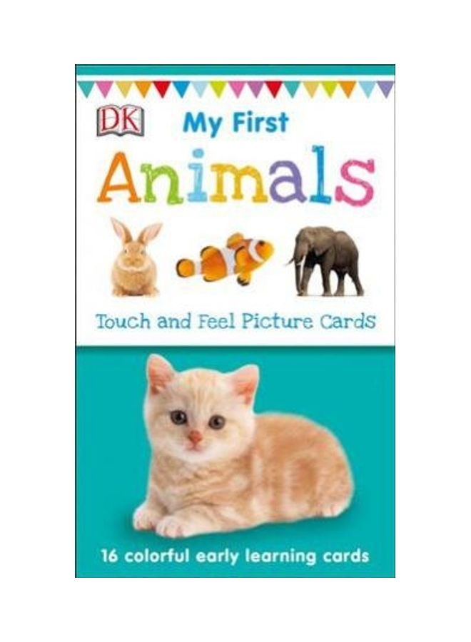 My First Touch And Feel Picture Cards: Aminals Paperback English