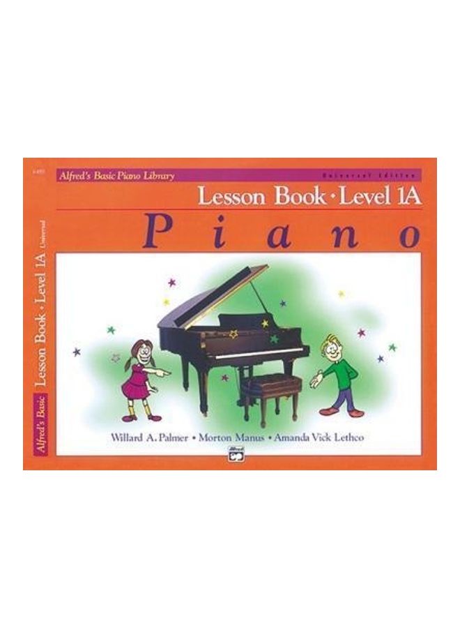 كتاب دروس البيانو الأساسية لألفريد المستوى 1A