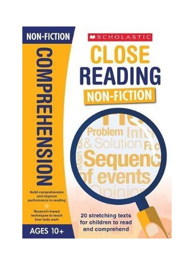 Non-Fiction Comprehension Close Reading Paperback English by Marcia Miller 