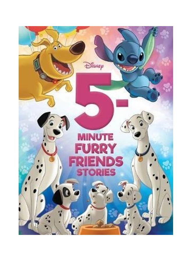5-Minute Disney Furry Friends Stories Paperback English by Disney Books - 44299