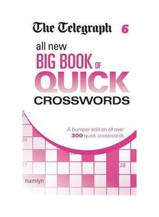 The Telegraph: All New Big Book Of Quick Crosswords 6 Paperback English by Telegraph Media Group Ltd - 42404 