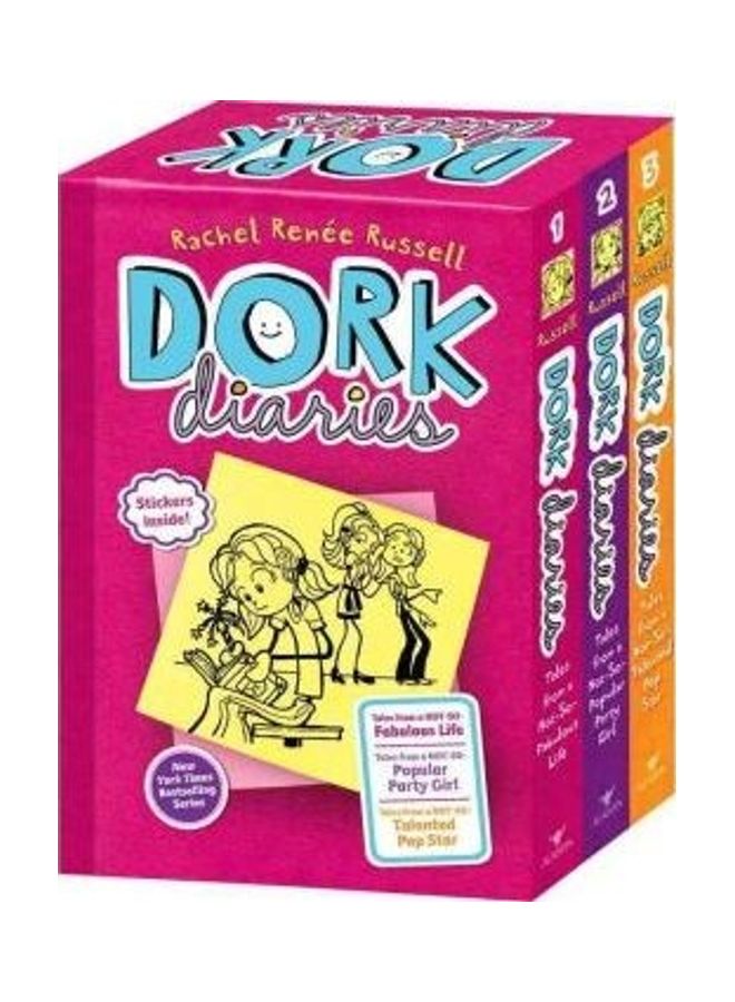 Dork Diaries Box Set Paperback English by Rachel Renee Russell - 40820 