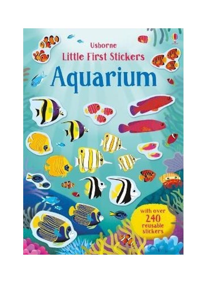 Little First Stickers Aquarium paperback english