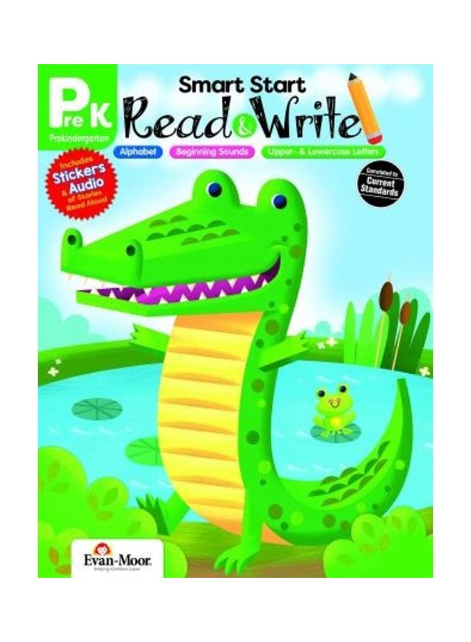Smart Start Read & Write Grade Pre-K Paperback English by Evan-Moor - 38544 