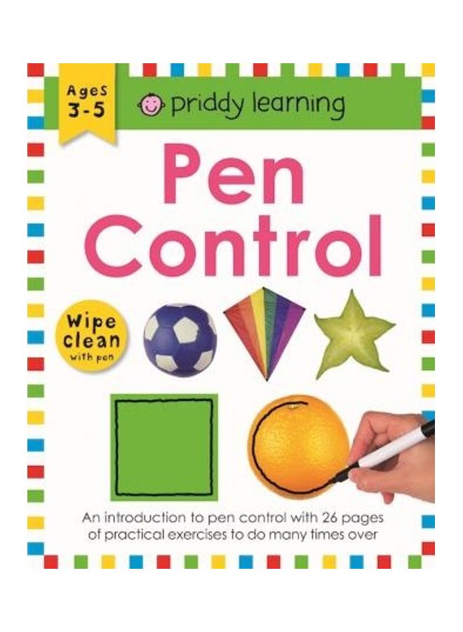 تحكم القلم: كتيب قابل للمسح والتنظيف