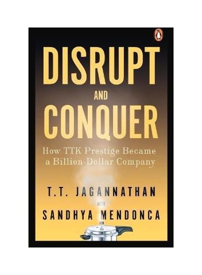 Disrupt And Conquer Paperback English by T. T. Jagannathan 