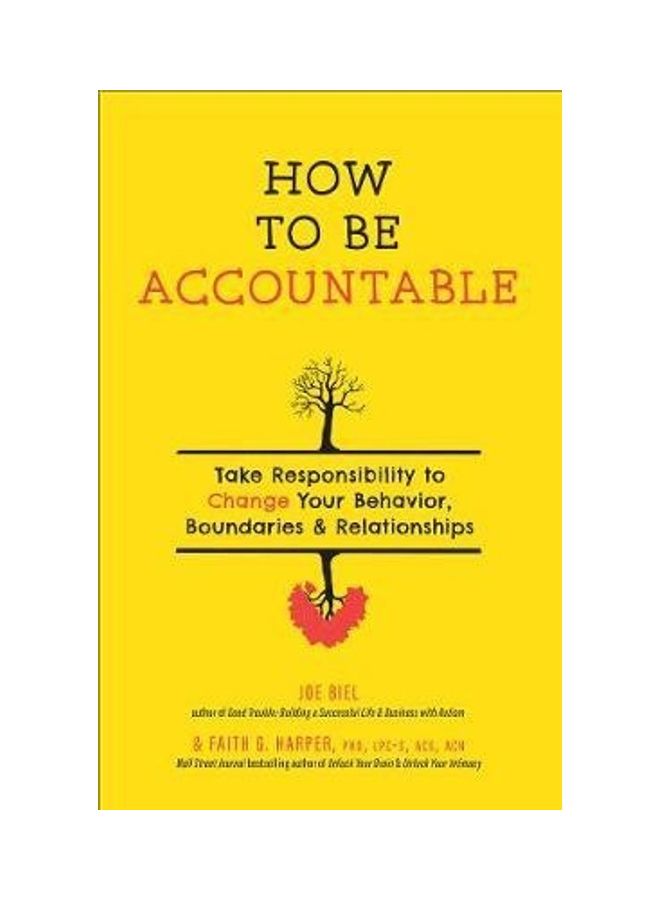 How To Be Accountable Paperback English by Joe Biel - 2020 