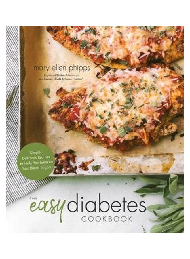 The Easy Diabetes Cookbook paperback english - 2020